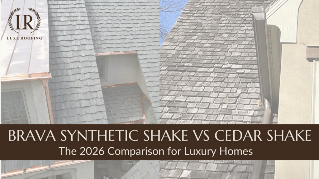 Brava Synthetic Shake vs Cedar Shake: The 2026 Comparison for Luxury Homes in Georgia & South Carolina