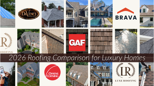 Brava vs DaVinci vs Asphalt Shingles: The 2026 Roofing Comparison for Atlanta & South Carolina Luxury Homes